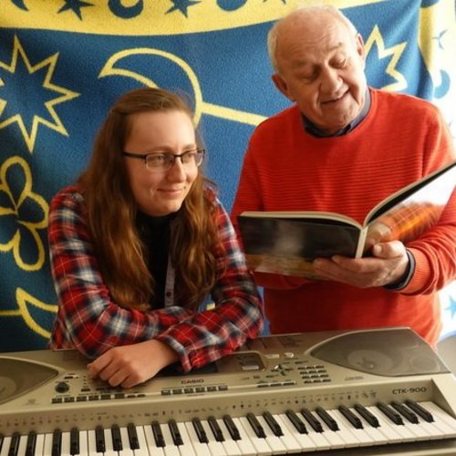 Franziska Hauser und Frank Rubey