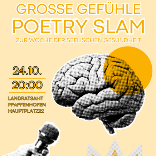 Plakat Poetry Slam