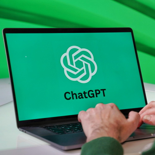 ChatGPT auf dem Laptop